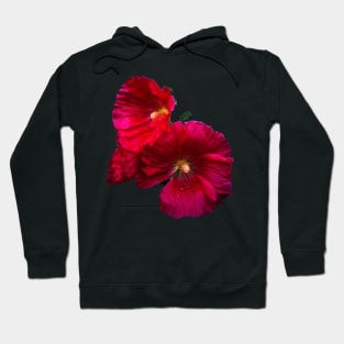 Fuschia Hollyhock Hoodie